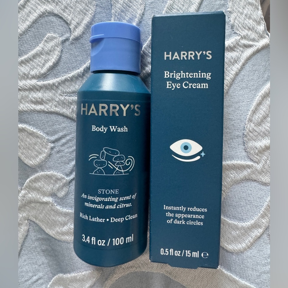 Harry’s Brightening eye cream and Body Wash (2 pcs set) New!